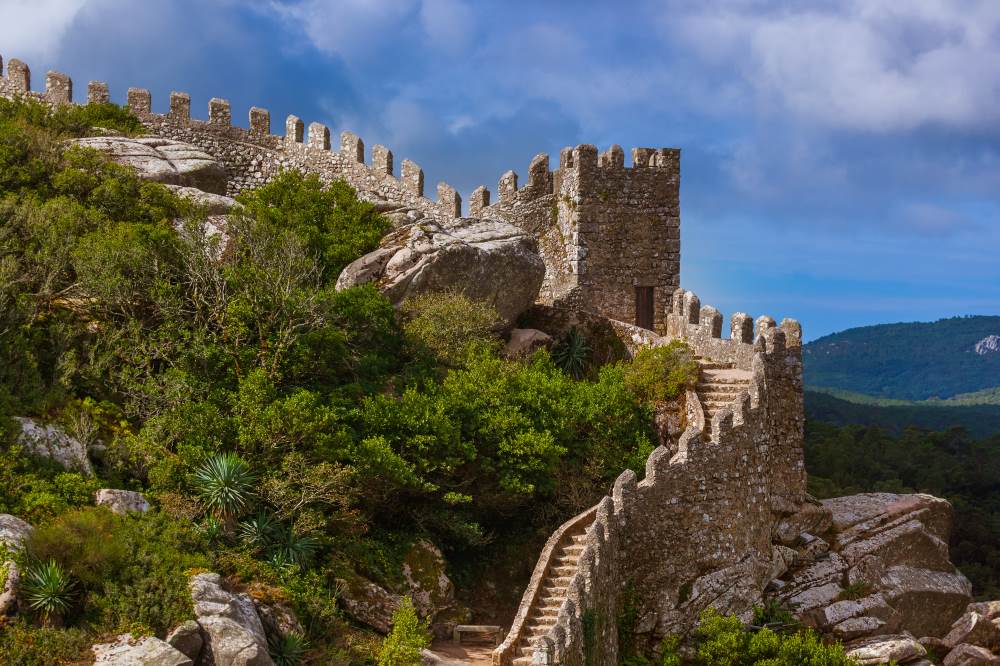 Moorish castle in Sintra
